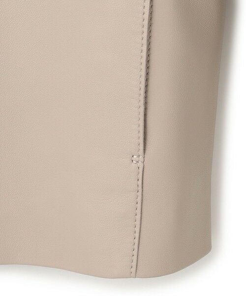 セール】 ラムレザー ノーカラージャケット （ノーカラージャケット