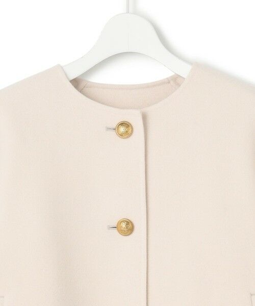 セール】 ウールリバー ノーカラーコート （その他アウター）｜23区