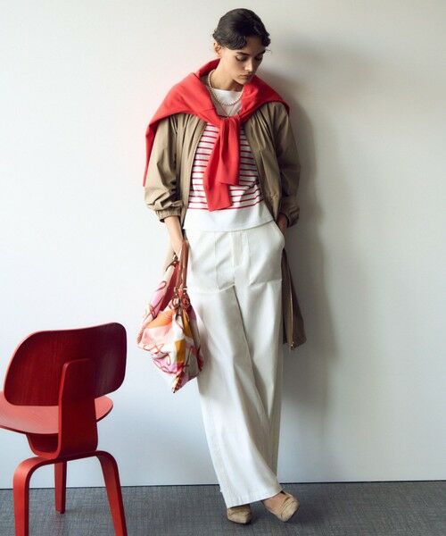 セール】 【撥水加工】ナイロン2WAYストレッチ ロングアウター