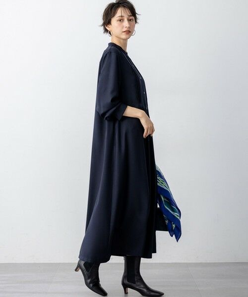 セール】 【洗える】TWビエラ ブザム ワンピース （ロング・マキシ丈