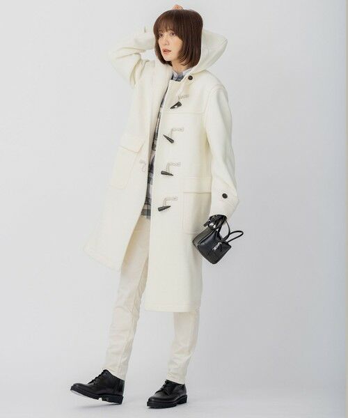 セール】 ヘリンボーン ダッフルコート （ダッフルコート）｜23区