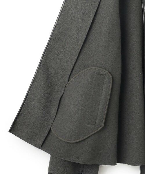 セール】 コンプレストパイル ノーカラー アウター （テーラード