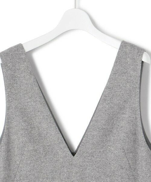 セール】 シルクネップツイード ジャンパースカート （ロング・マキシ