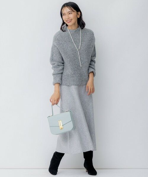 セール】 【滝沢眞規子さん着用/洗える】ウールカシミヤ ニット