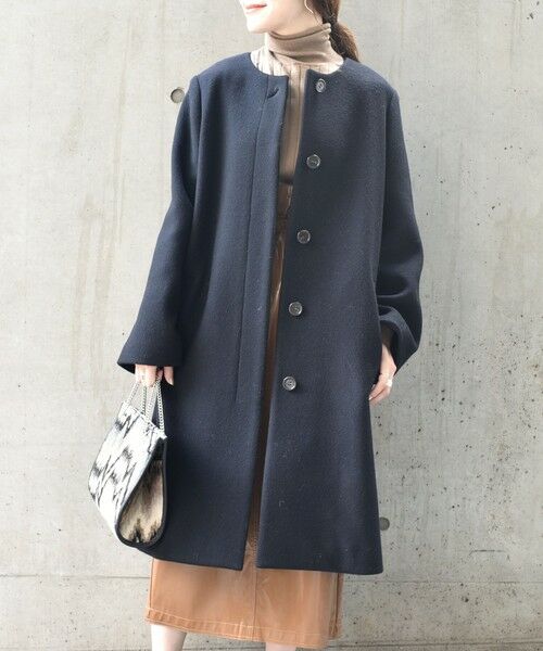 セール】 MANTECOノーカラーコート◇ （その他アウター）｜SHIPS