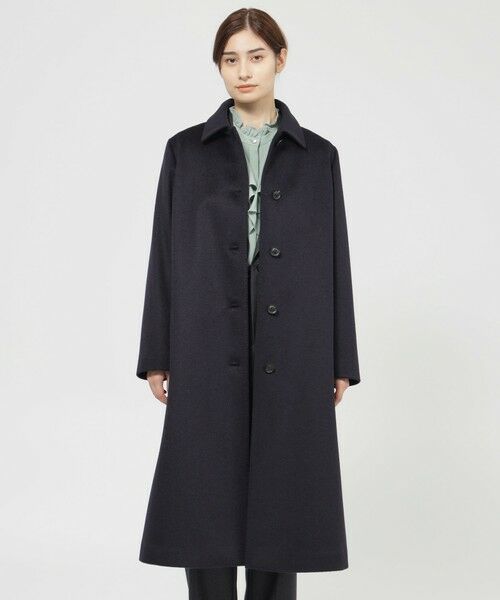 セール】 ウールカシミヤビーバー ステンカラーコート （その他