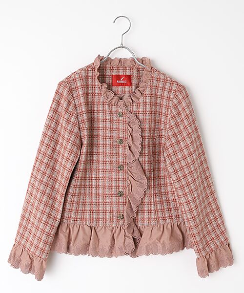 セール】 【OUTLET】オリジナルコットンツイードジャケット （ノー