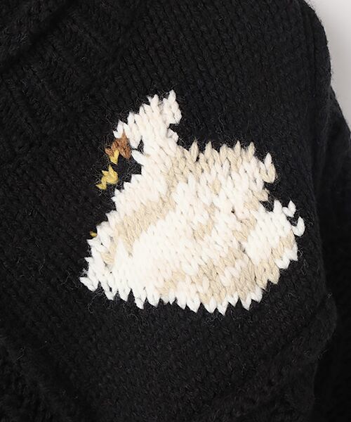 セール】 SWAN LAKEパッチワークニット （ニット・セーター）｜PINK