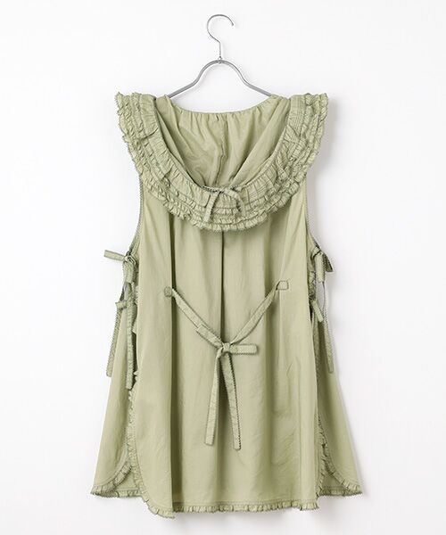 フリル使いローンタブリエ （その他トップス）｜PINK HOUSE / ピンク