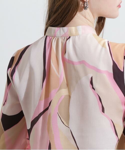 セール】 ◇マルチカラープリントブラウス （シャツ・ブラウス