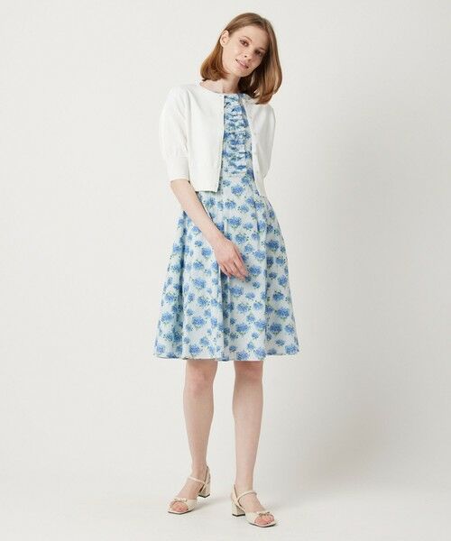 セール】 【洗える】FLOWER BUD ドレス （ロング・マキシ丈ワンピース