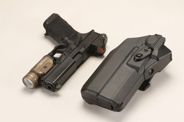 サファリランド「グロック17用7377 7TS ALS ホルスター」【毛野