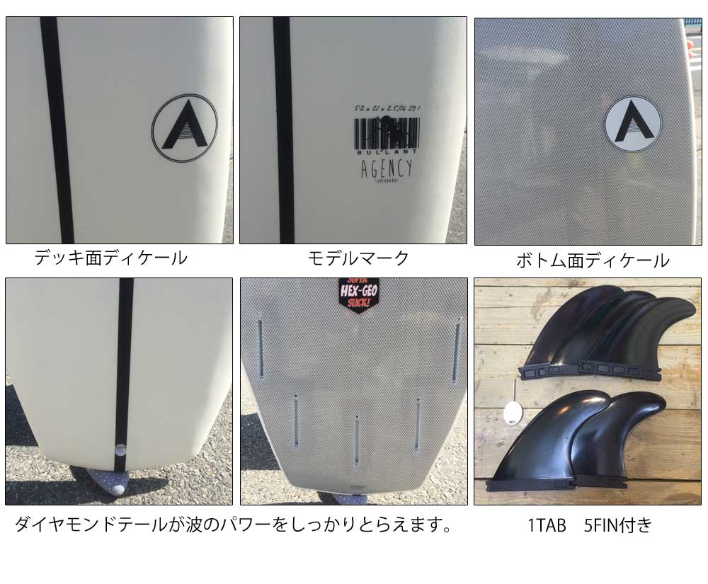 The Surfboard Agency BULLANT Softboardモデル ブルアントソフト