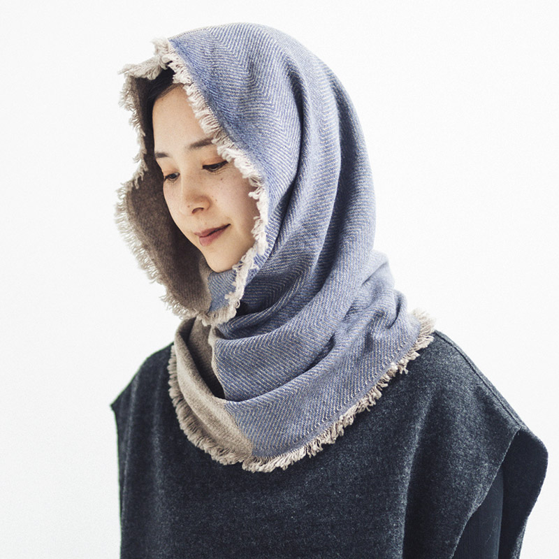 楽天市場】【送料無料】工房織座 NECKABLE WOOL SNOOD ウールスヌード