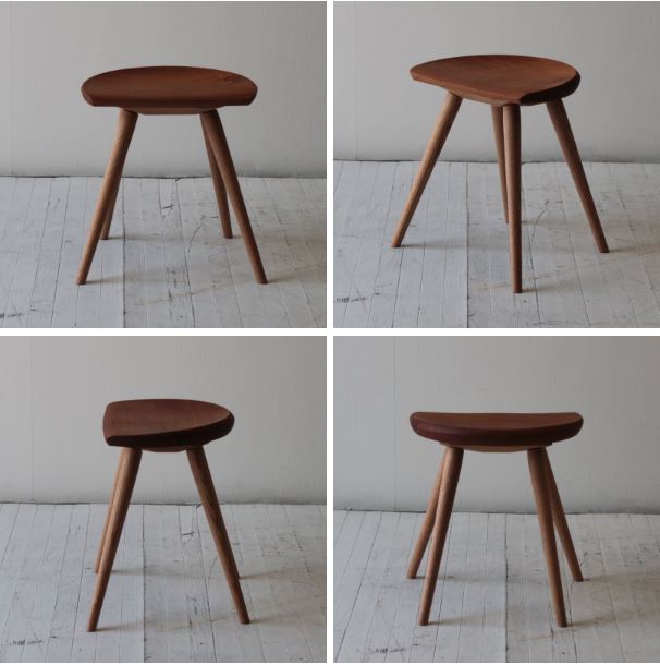 楽天市場】ブラックウォールナットのスツール NRT-ST-WN/119784 /KY