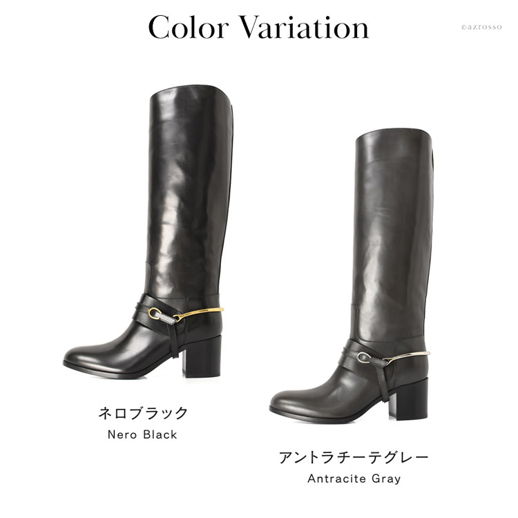 楽天市場】サイズ交換 送料無料 イタリア製 ロング ブーツ サルトル