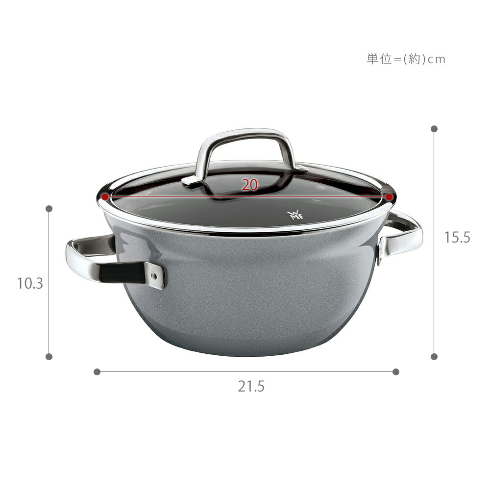 WMF フュージョンテックミネラル ライスポット20cm | ヤマソロ公式