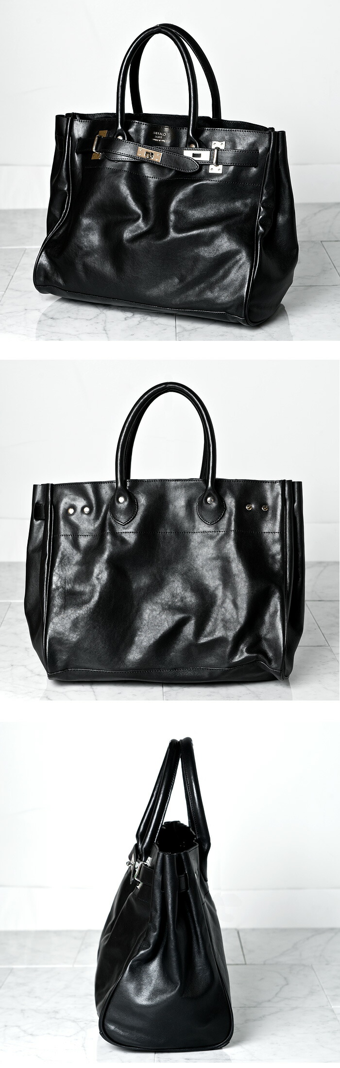 DUC-LUMB(デュク)ラムレザー トートバッグ BUFFALO BOBS バッファロー