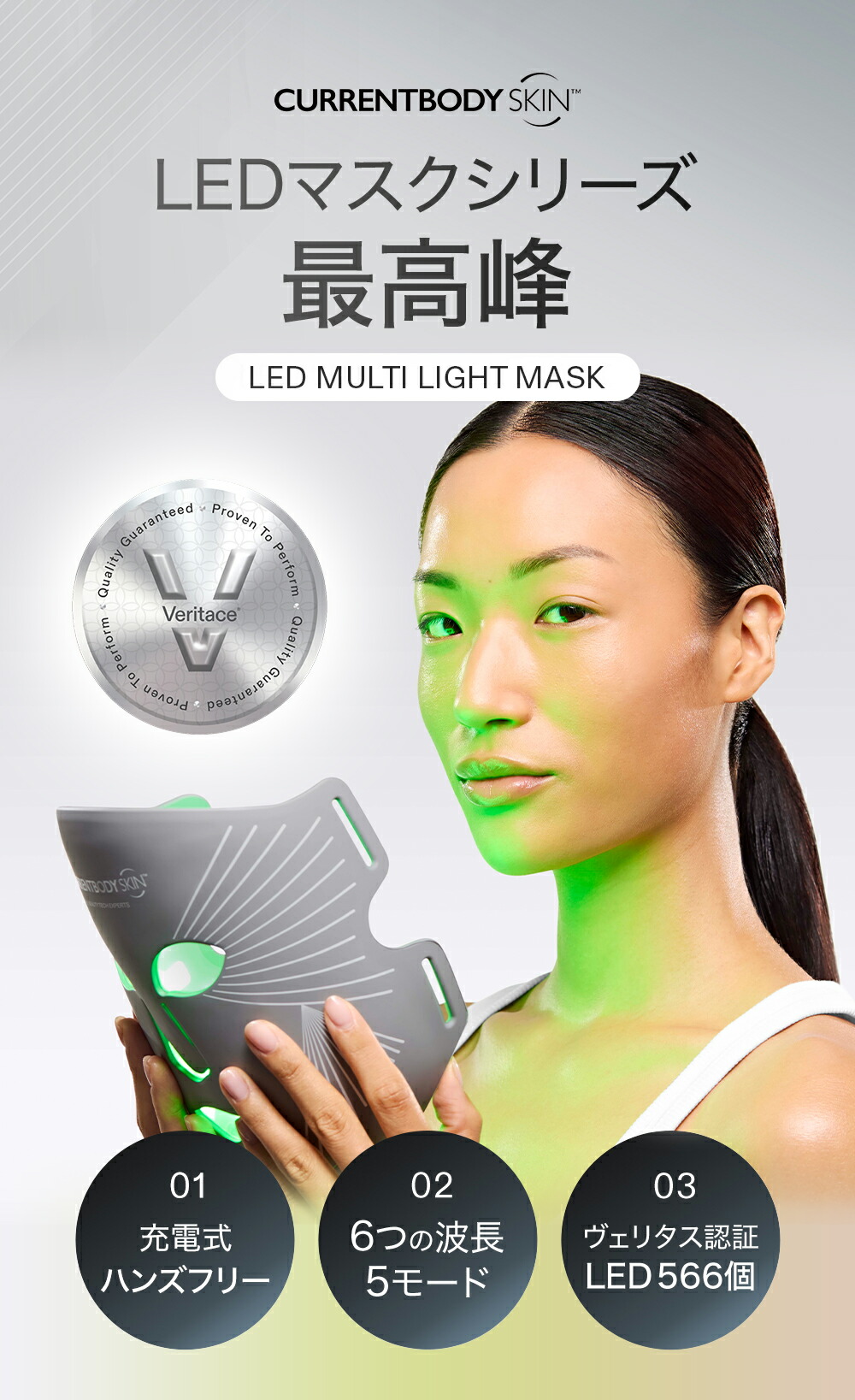 楽天市場】CurrentBody Skin LEDマルチライトマスク メーカー公式 美顔