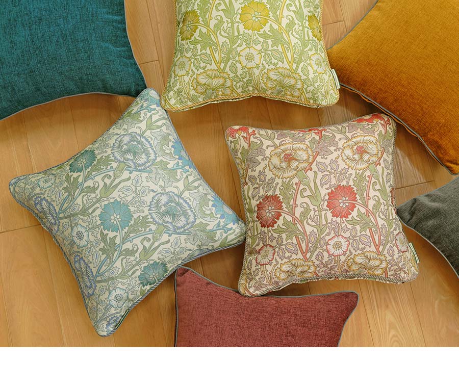 楽天市場】クッションカバー ピンクアンドローズ LL1718 45×45 cm