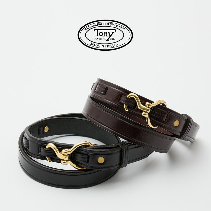 楽天市場】トリーレザー ミニ フックバックル ベルト 細め 1インチ幅