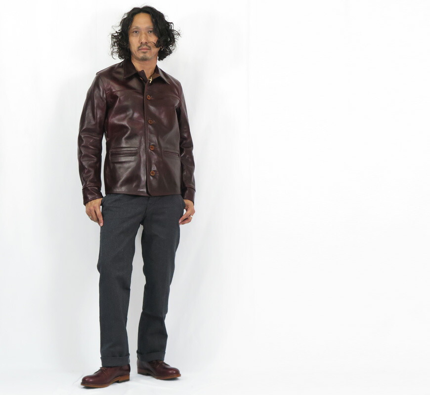 楽天市場】エアロレザー AERO LEATHER レザー プレミア ワークコート