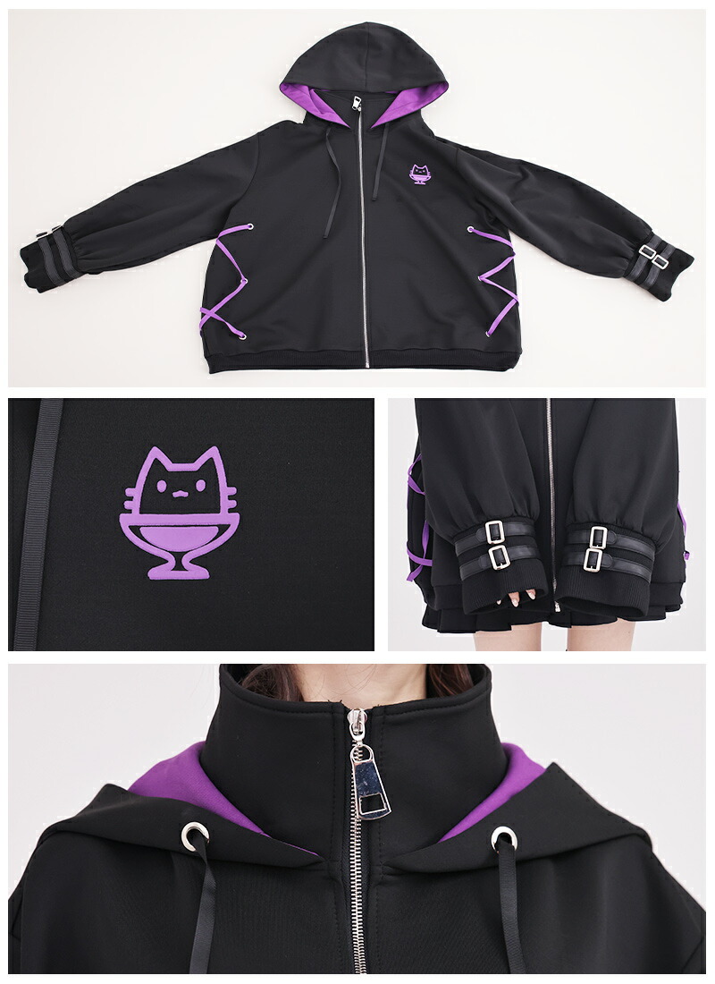 朔夜トバリさんコラボユニセックスジャージパーカー ｜ Favorite