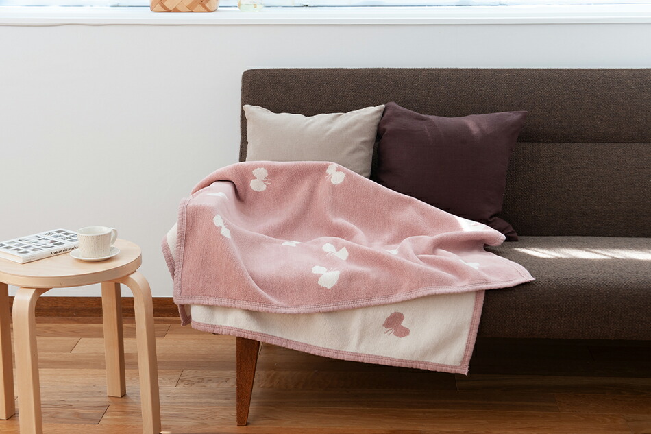 CHOUCHO シュニールコットンブランケット ハーフ、シングル
