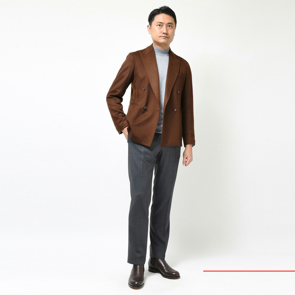 TAGLIATORE（タリアトーレ）WESTONウェストン カシミアフランネル