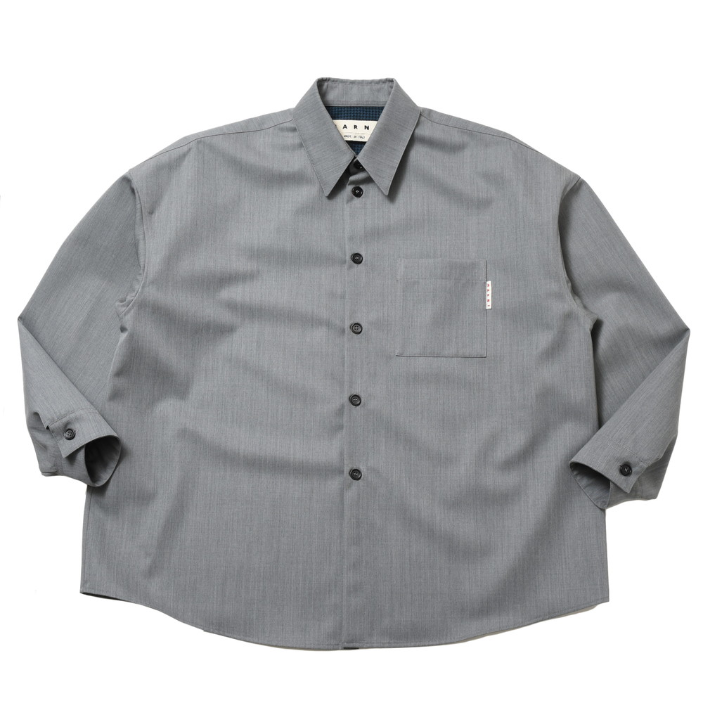 MORE VARIATION】MARNI（マルニ）ウールギャバジンレギュラーカラー