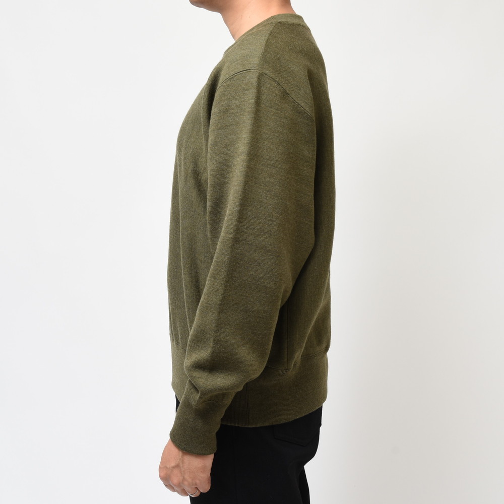 V::loom（ヴイルーム）メリノウールクルーネックニットソー 206-85405