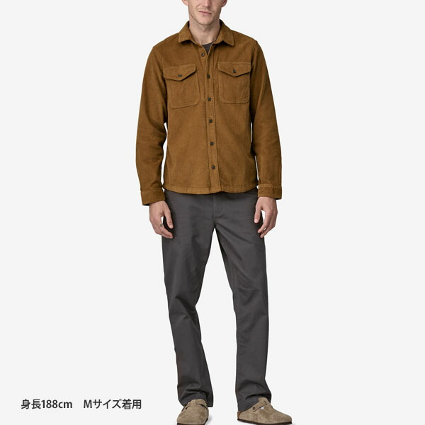 オーガニックコットン メンズ・コーデュロイ・シャツ | オーガニック