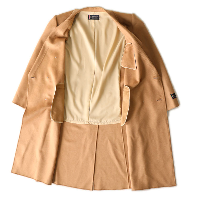 楽天市場】イタリア生地使用 日本製 カシミヤ 100％ リバー ロング