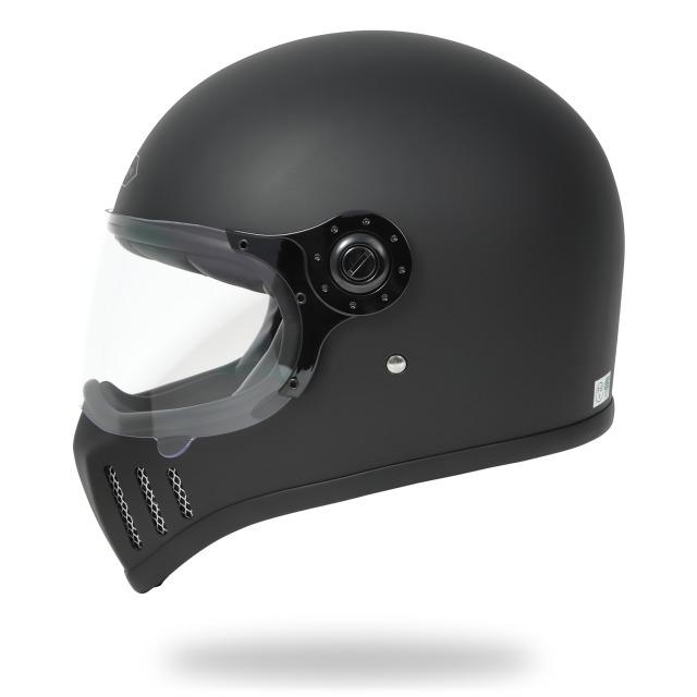 HORIZONHELMETS】JADE マットブラック フルフェイス へルメット バイク