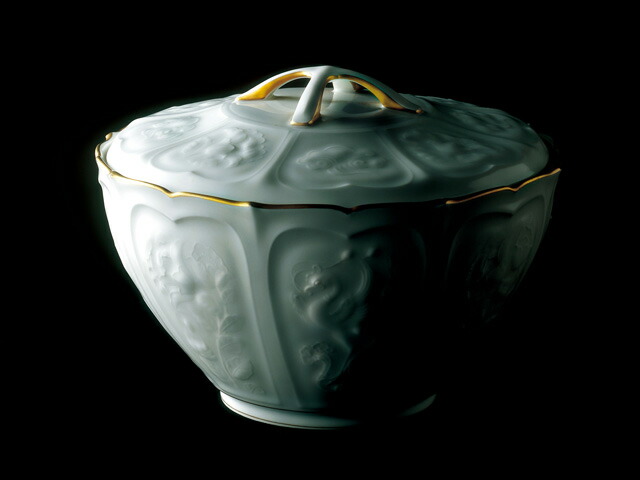 楽天市場】【大倉陶園】ブルーローズ（8011） 17cmケーキ皿（手描き