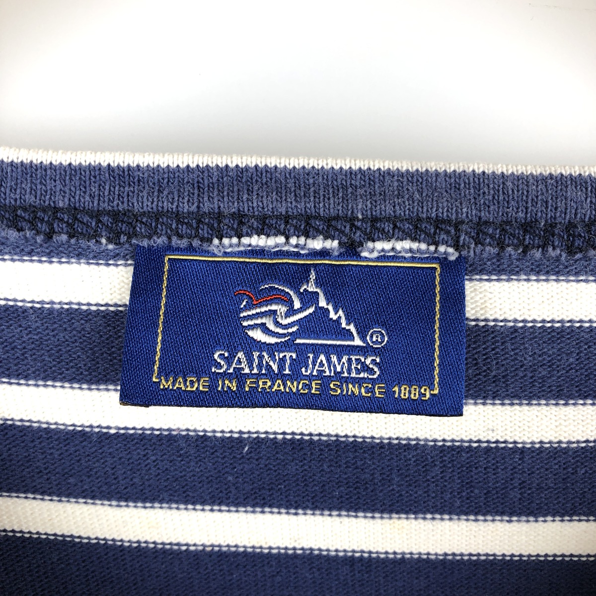古着 80～90年代 セントジェームス SAINT JAMES ボーダー柄 ロングT