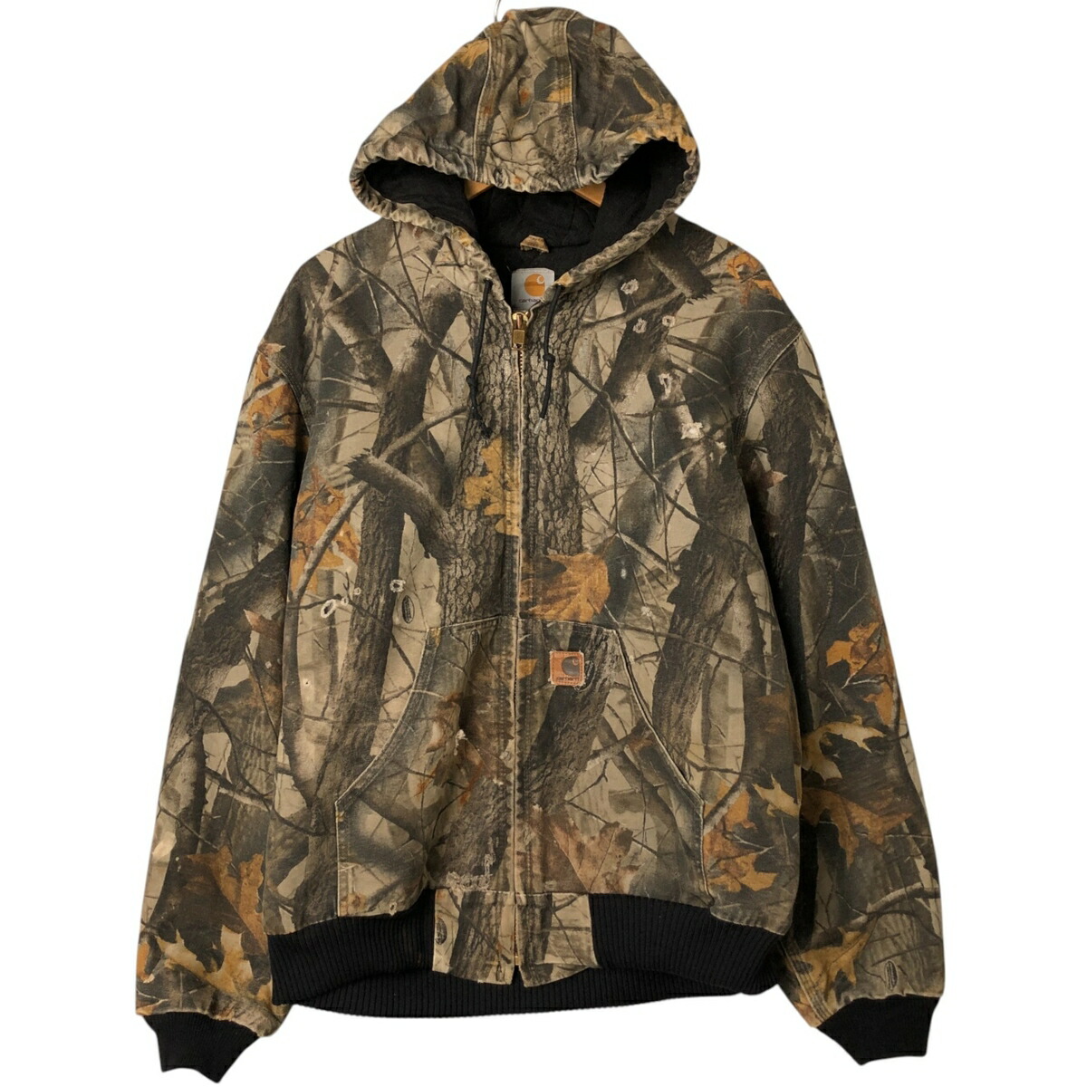 古着 00年代 カーハート Carhartt アクティブジャケット 迷彩柄 リアル
