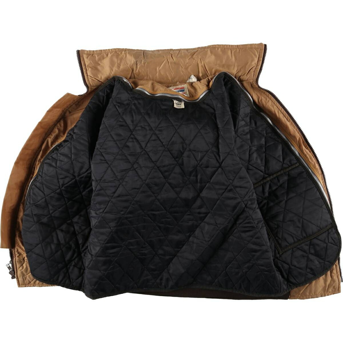 古着 70年代 ホンダ HONDA 中綿入り ナイロンレーシングジャケット USA