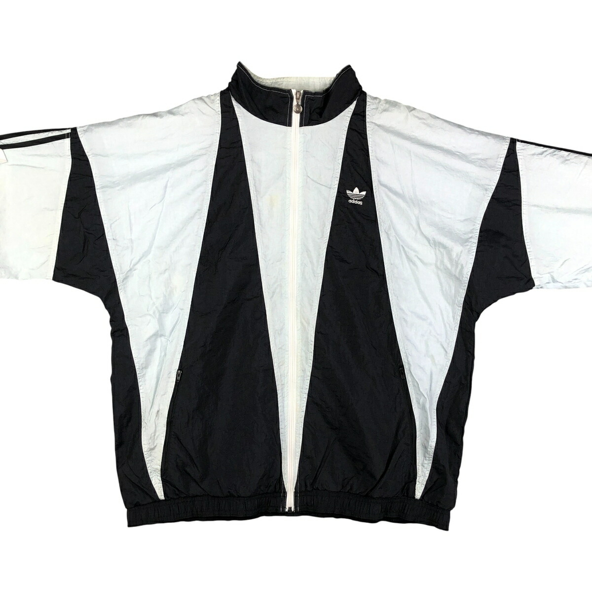 古着 80～90年代 アディダス adidas ナイロンジャケット メンズXL相当