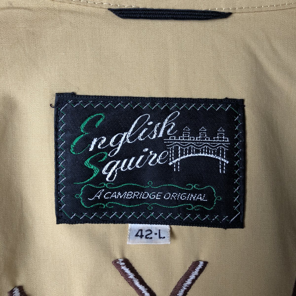 古着 60～70年代 English Squire ハリントンジャケット スイングトップ