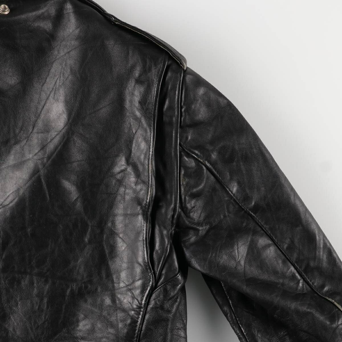 古着 70年代 ショット SCHOTT PERFECTO 牛タグ前期 618 ダブル