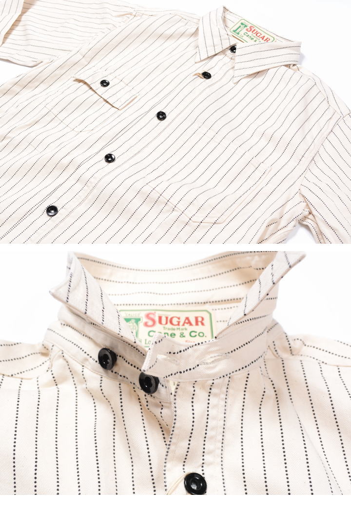 楽天市場】シュガーケーン SUGAR CANE ウォバッシュ シャツ FICTION