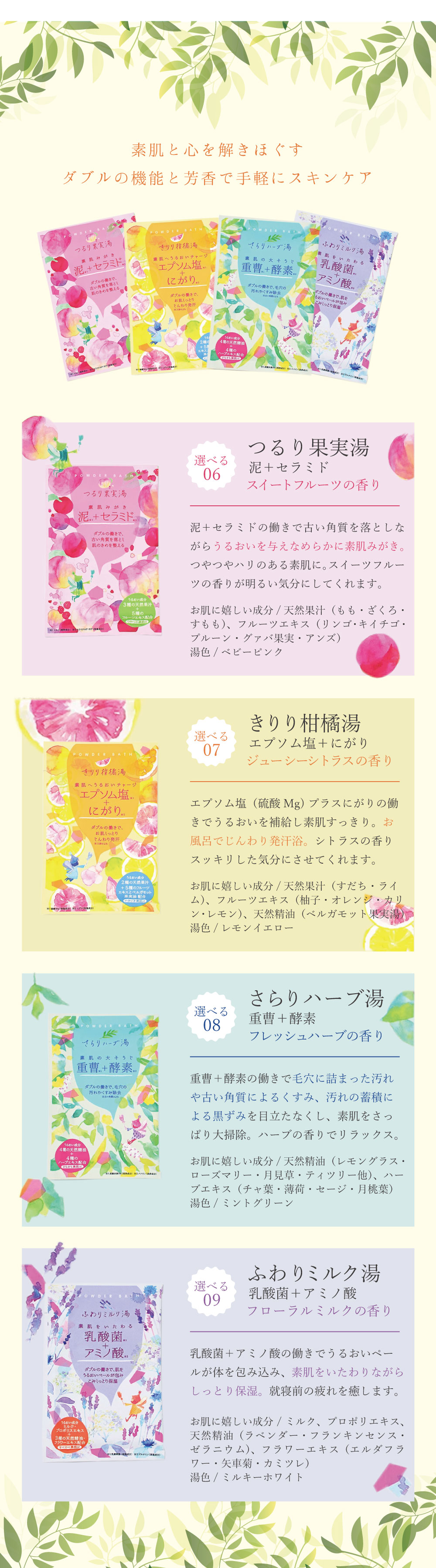 楽天市場】【メール便で送料無料（2cm)】 9種類の中から選べる入浴剤