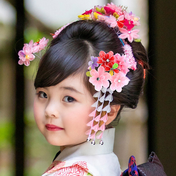 楽天市場】七五三 髪飾り 七歳 七五三 髪飾り 七歳 日本髪 七五三 髪