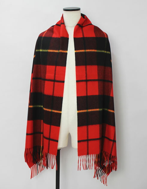 ジョンストンズ / JOHNSTONS / 日本限定色 / タータンチェック柄