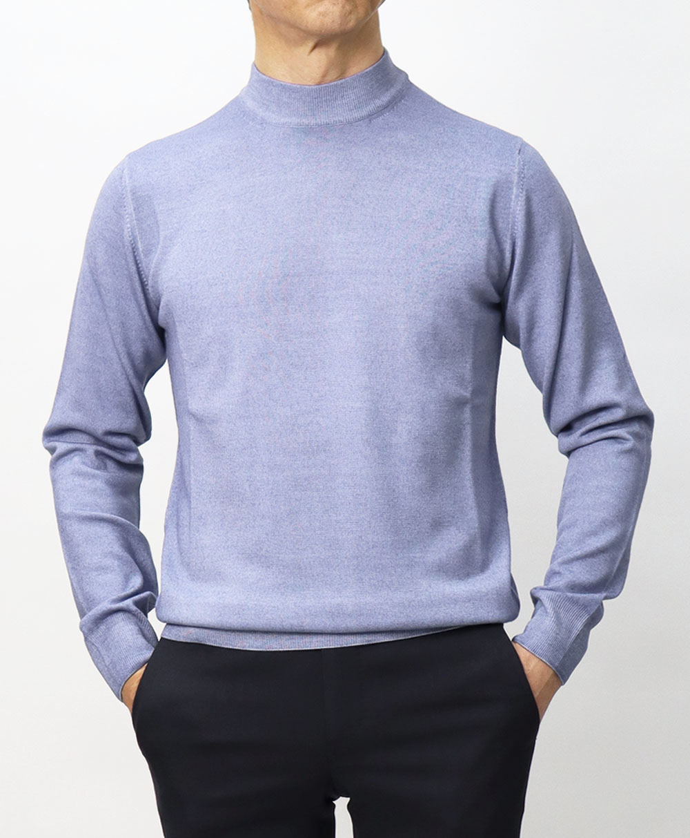 クルチアーニ / Cruciani / モックネック ハイゲージ ニット / 27