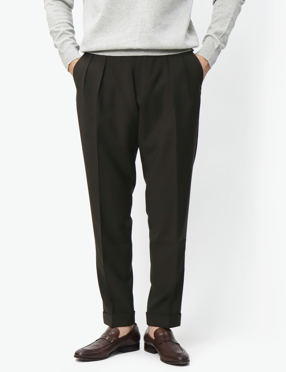 ベルウィッチ / BERWICH / スコッチ / SCOTCH / ツープリーツ パンツ