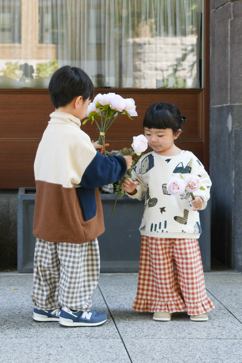 Paprika Gingham フリルパンツ | organic zoo - Little Lemonade Days