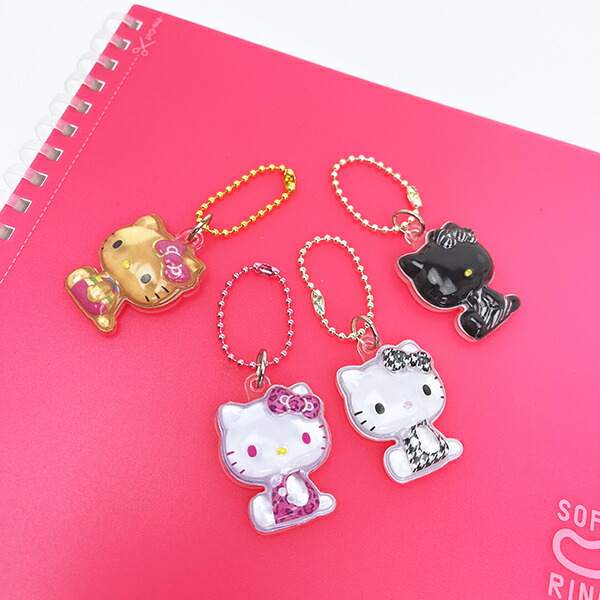 サンリオ 日焼け ハローキティ ぷっくりったいプチボールチェーン