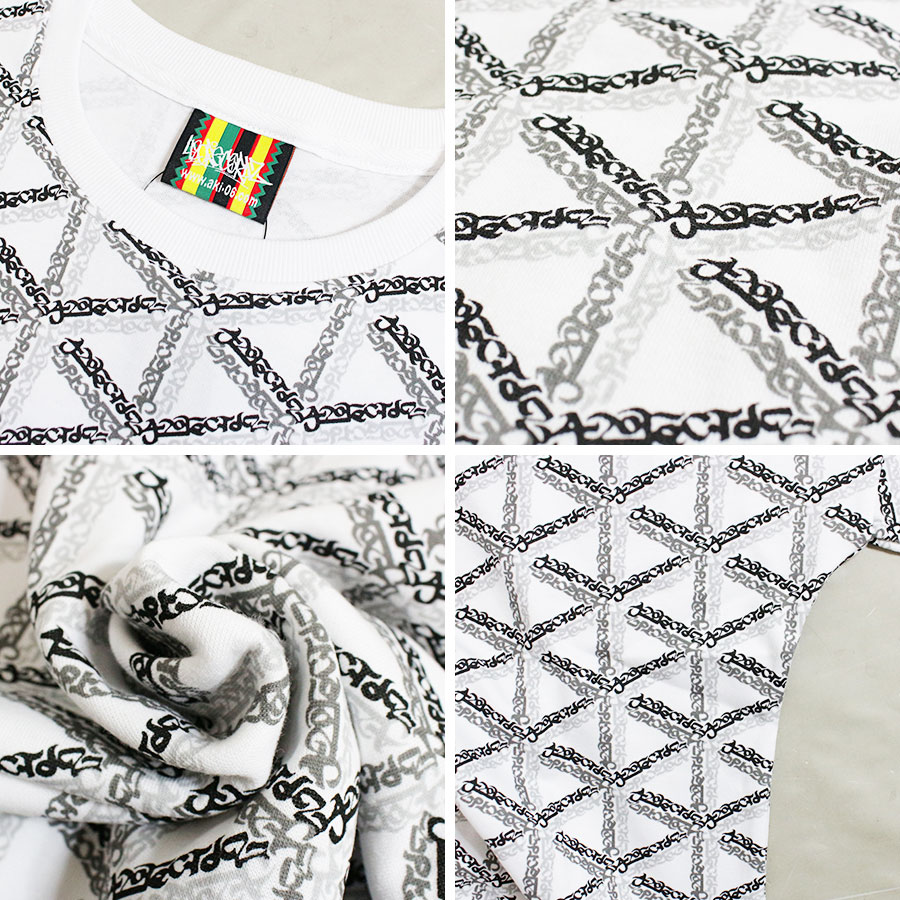 楽天市場】幾何学模様 総柄 Tシャツ メンズ ビッグシルエット オーバー